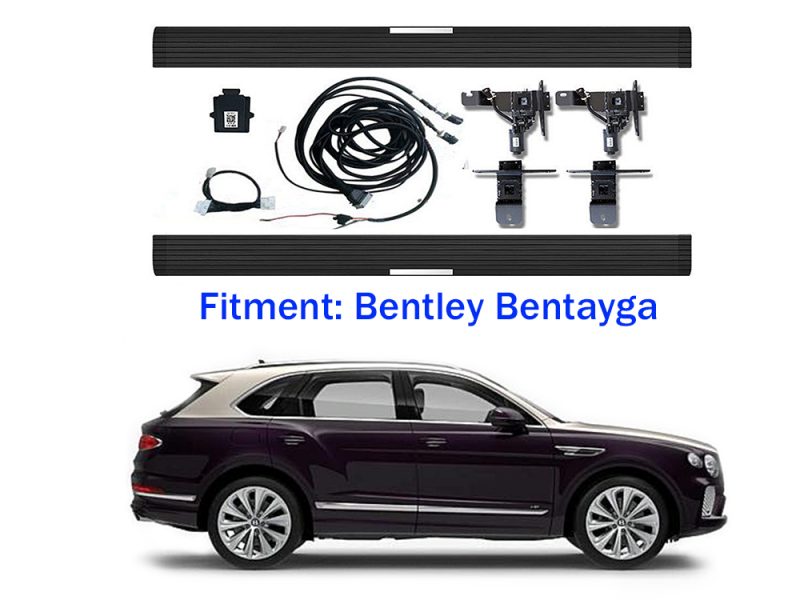 electric running boards for Bentley-Bentayga