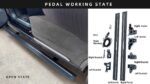 Electric side steps suitable for Toyota 2025 new Prado Land Cruiser LC250 power running board - Image 10