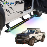 Ford Ranger Heavy Duty Electric Running Boards with LED Lights