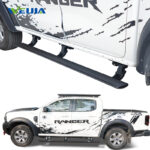 Ford Ranger Heavy Duty Electric Running Boards with LED Lights - Image 3