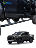 LED Automatic Electric Side Steps For Toyota Hilux Anti-Pinch - Image 2